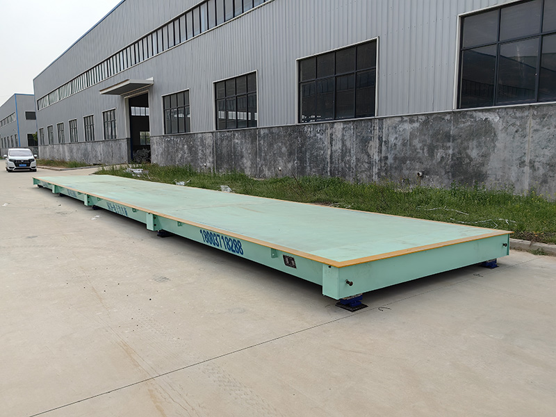 新鄉(xiāng)原陽(yáng)3/18米100噸地磅安裝調(diào)試完畢！